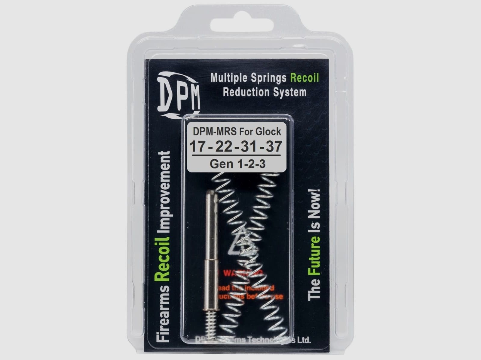 DPM – Sistema de reducción del retroceso MS-GL/1 Standard para GLOCK 17/22/31/37 Gen. 1–3 – 1000001, imagen 2 de 2