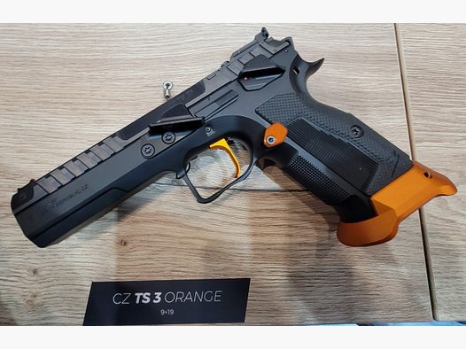 Pistolet CZ TS3 ORANGE OR Cal 9X19