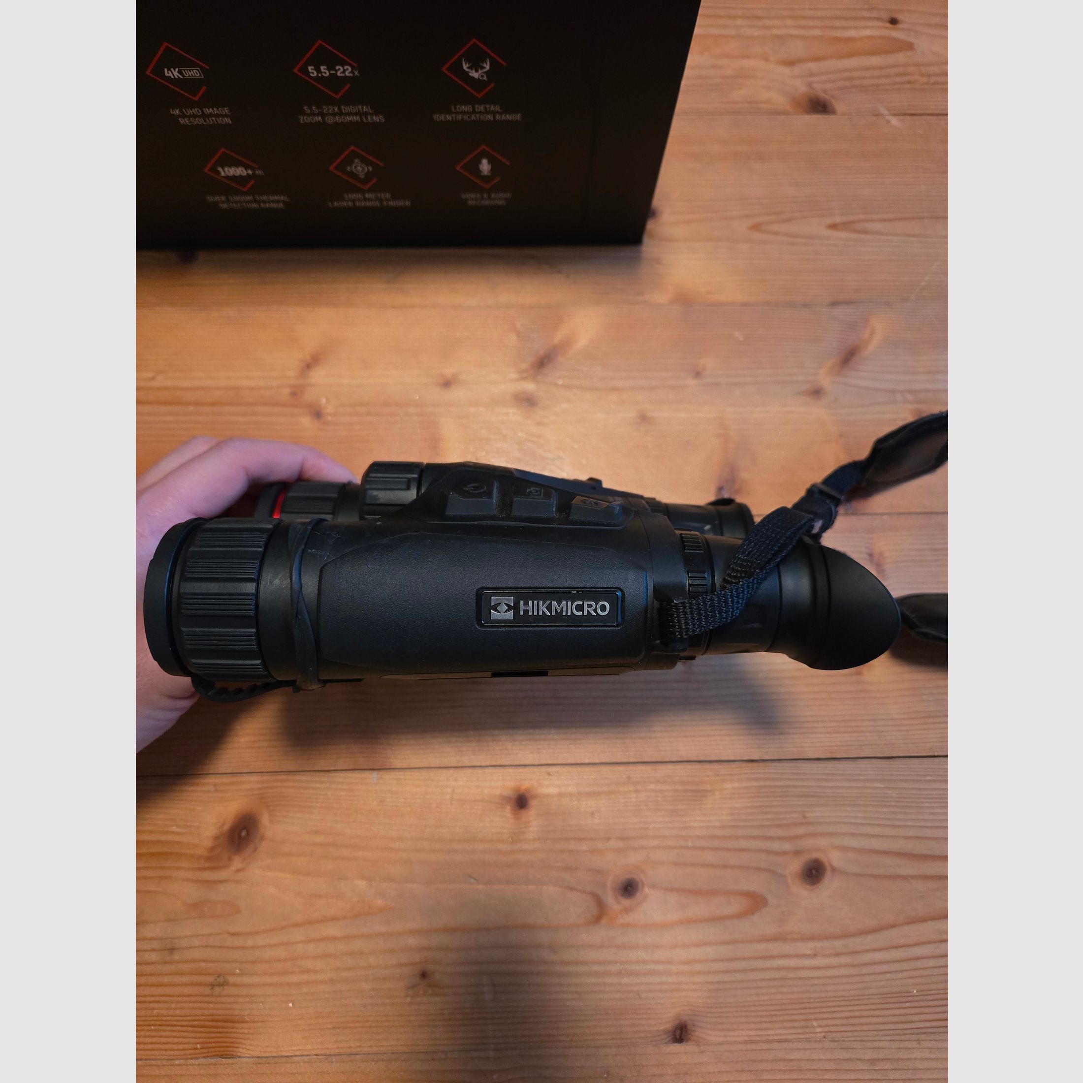 HIKMICRO HABROK 4K HE25LN 950 NEUWERTIG OVP Restgarantie und Rechnung