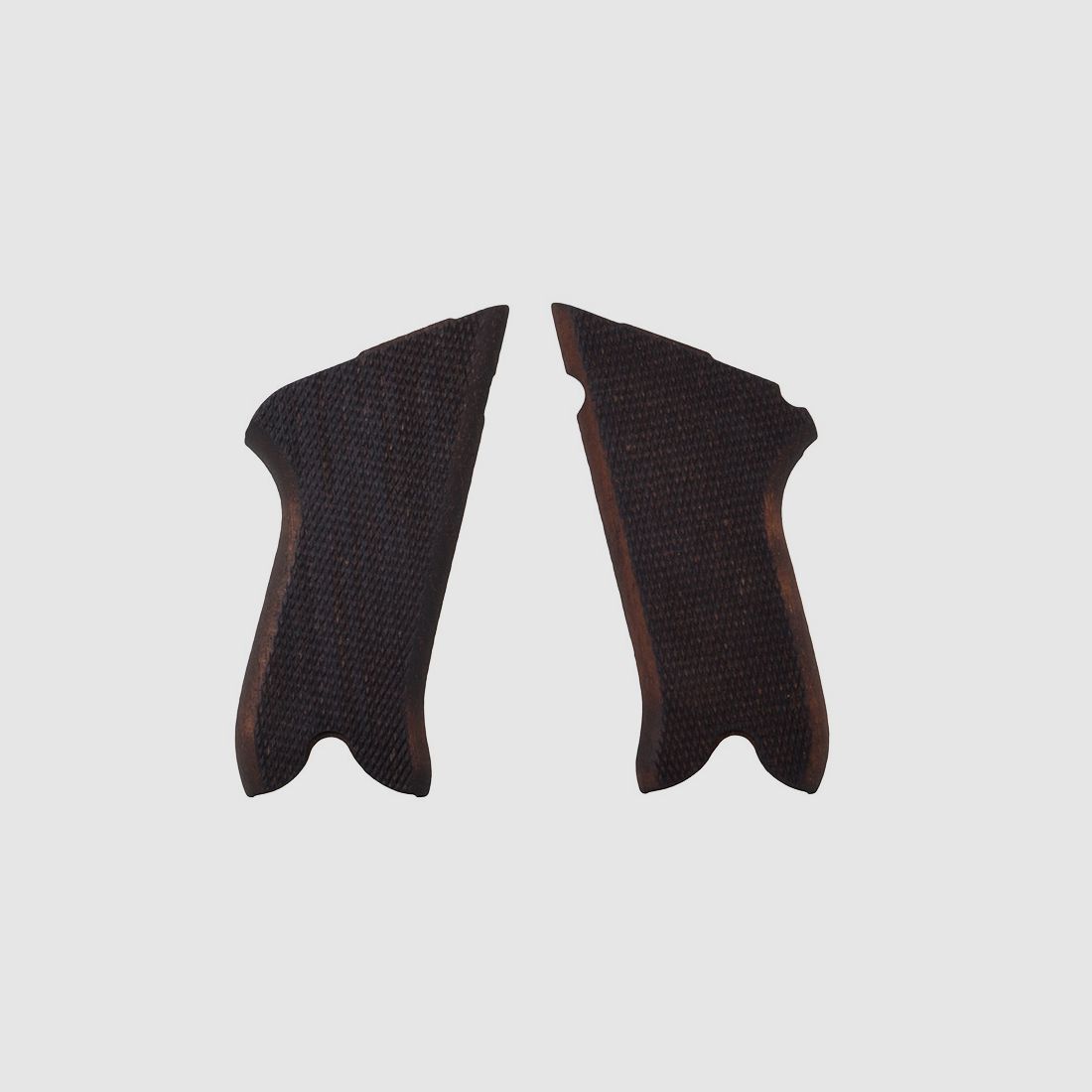 Holzgriffschalen fĂĽr Schreckschuss-, Gas-, Signalpistole Melcher ME P04 und P08