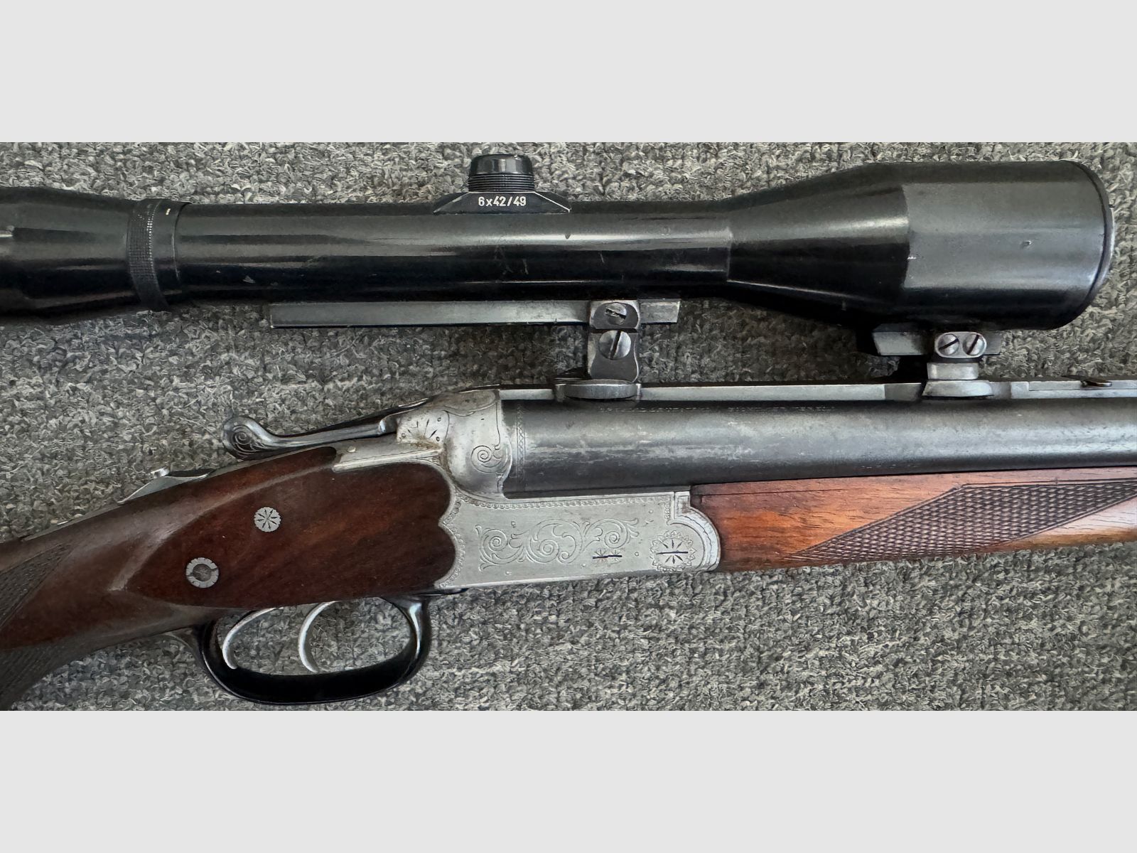 Sauer&Sohn Drilling 7x57R & 16/70 & + scope 6x42