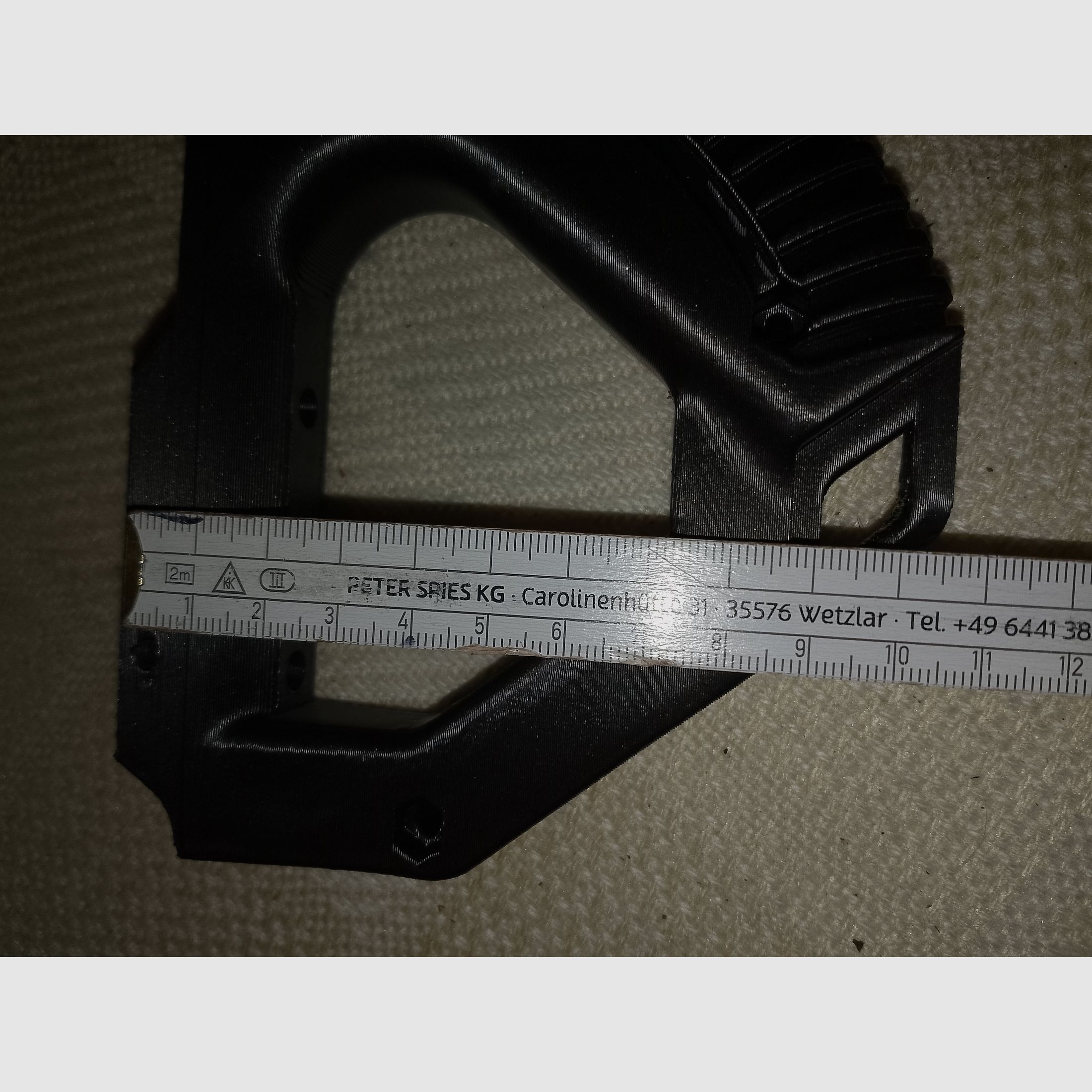 Front grip 3D print grip Picatinny universal front grip foregrip for Airsoft Softair Paintball weapons + band tape