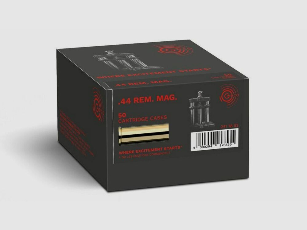 Geco douilles .44 Rem Mag