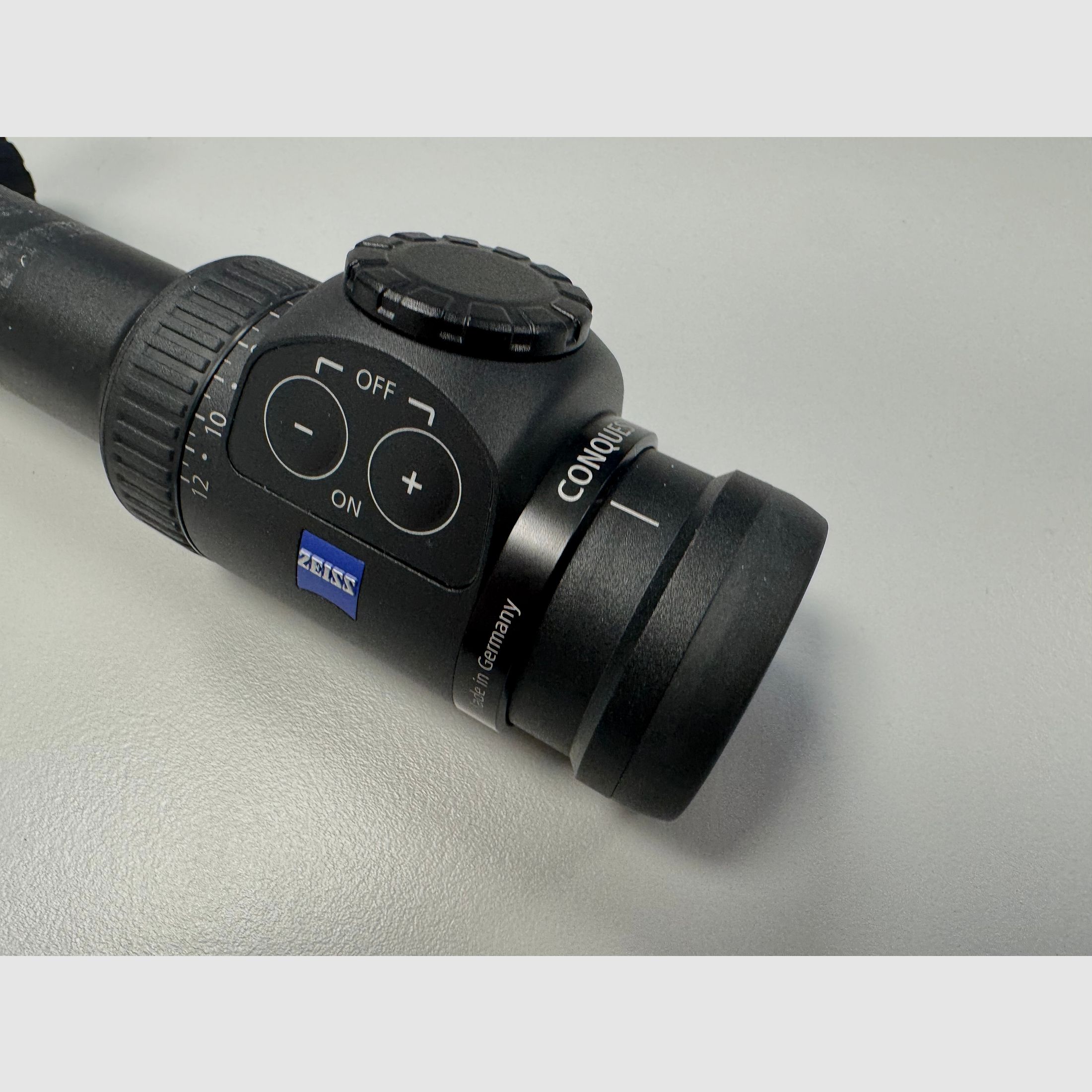 Zeiss richtkijker met montage Conquest DL 3-12 x 50