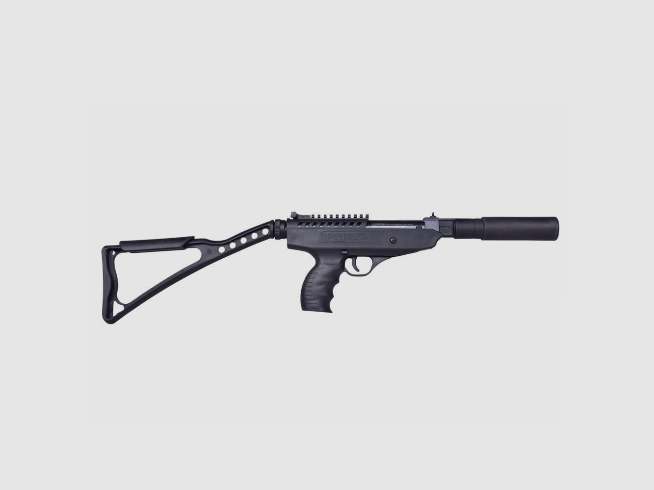 BO Manufacture Hitman Pistola ad aria compressa .177 + shoXx Plinking, Diabolos 3x