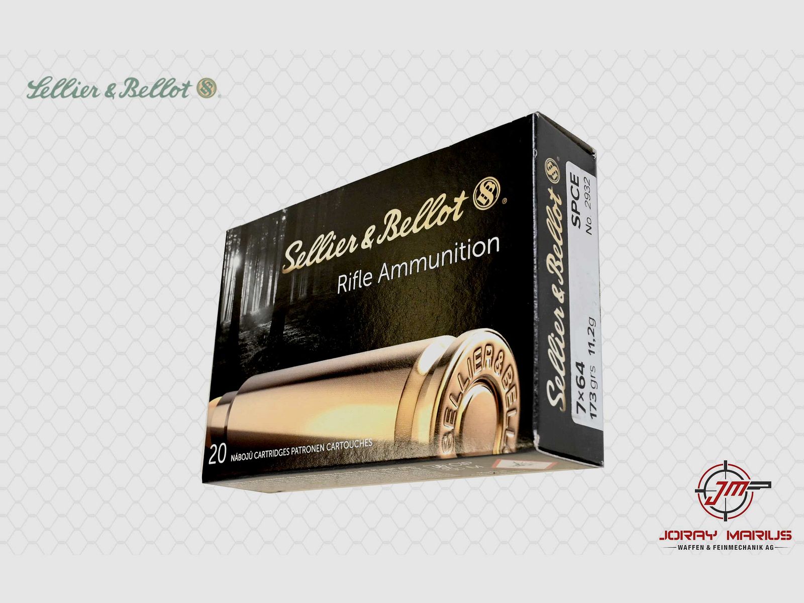 7×64 S&B 11.2g 173gr SPCE