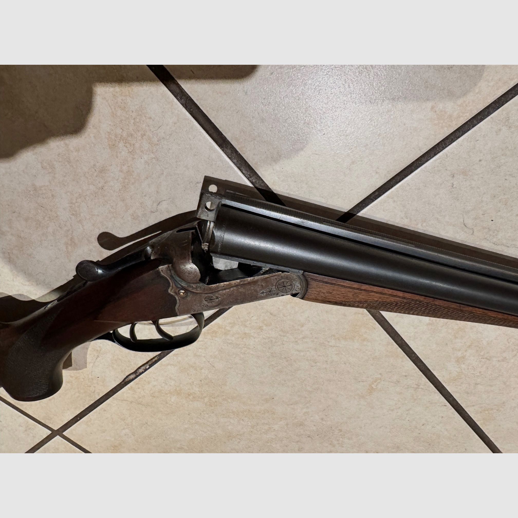 Querflinte / Doppelflinte Simson Suhl Kal. 12/70