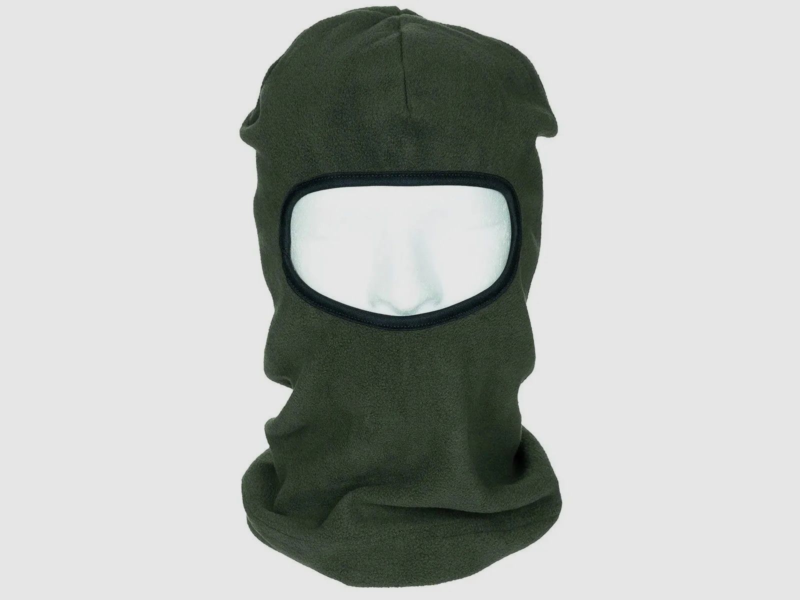 MFH Balaclava 1-Loch Polyester-Fleece oliv