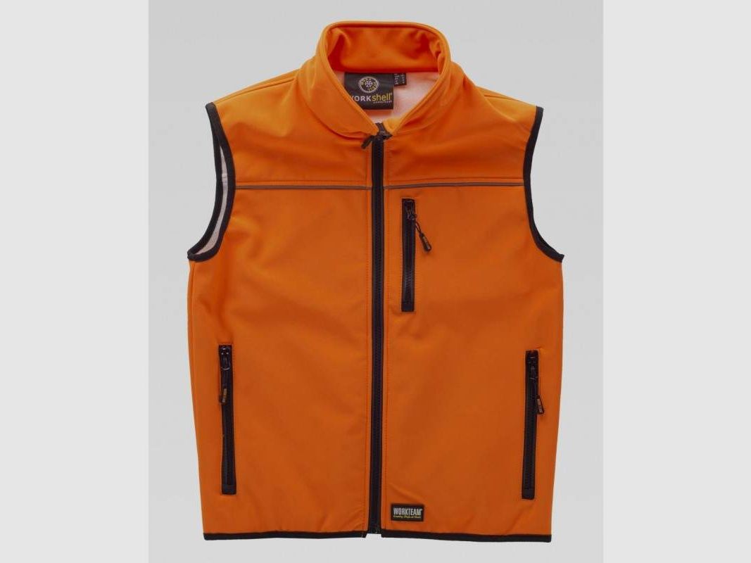 HunterTeam Softshell Gilet Hoge Zichtbaarheid S9320, afbeelding 1 van 2