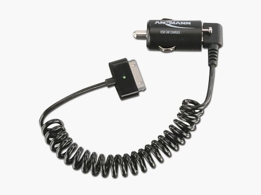 Ansmann USB Kfz-Ladegerät & Apple®-Spiralkabel Ansmann 2.1A