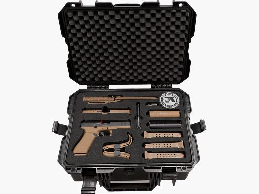 GLOCK 17 Gen5 SV 9mm P.A.K Double Set Coyote-Black
