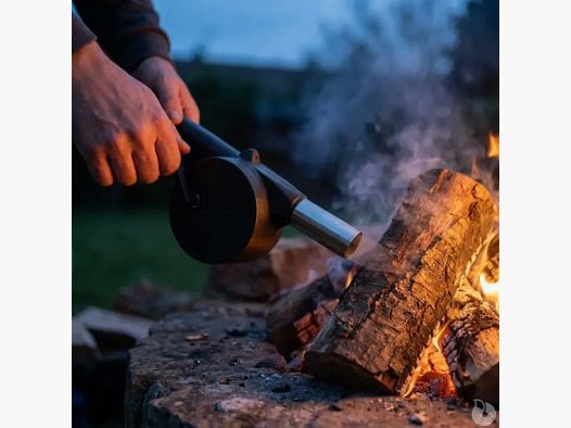 Ventilatore Manuale per Barbecue e Camino