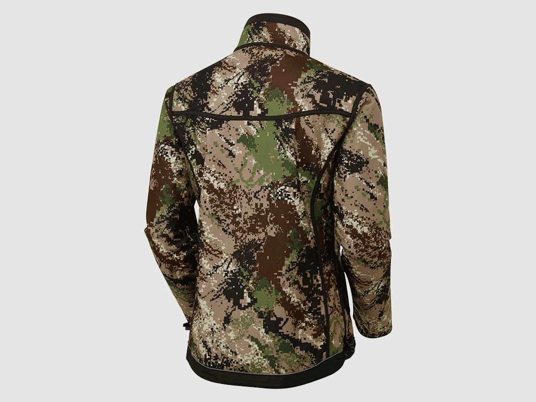 Shooterking - Digitex giacca softshell verde/marrone (donna), immagine 3 di 4
