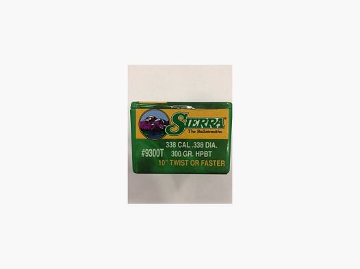 SIERRA BALAS CAL 338 300 GR HPBT