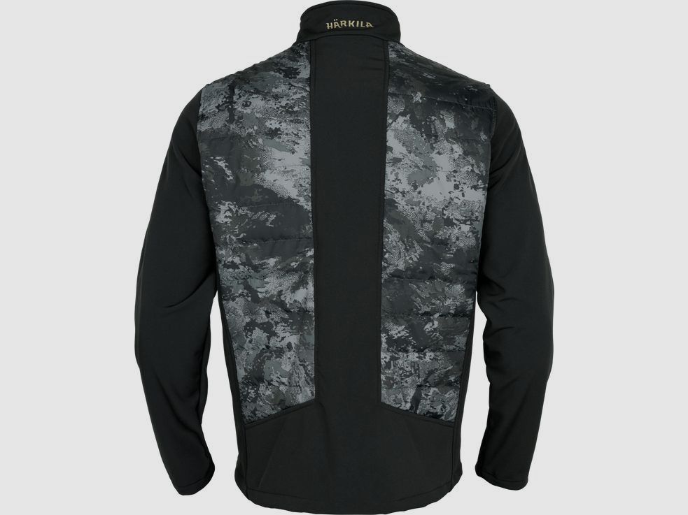 Härkila NOCTYX Camo Hybrid Jakke AXIS MSP®Black/Black, billede 2 af 2