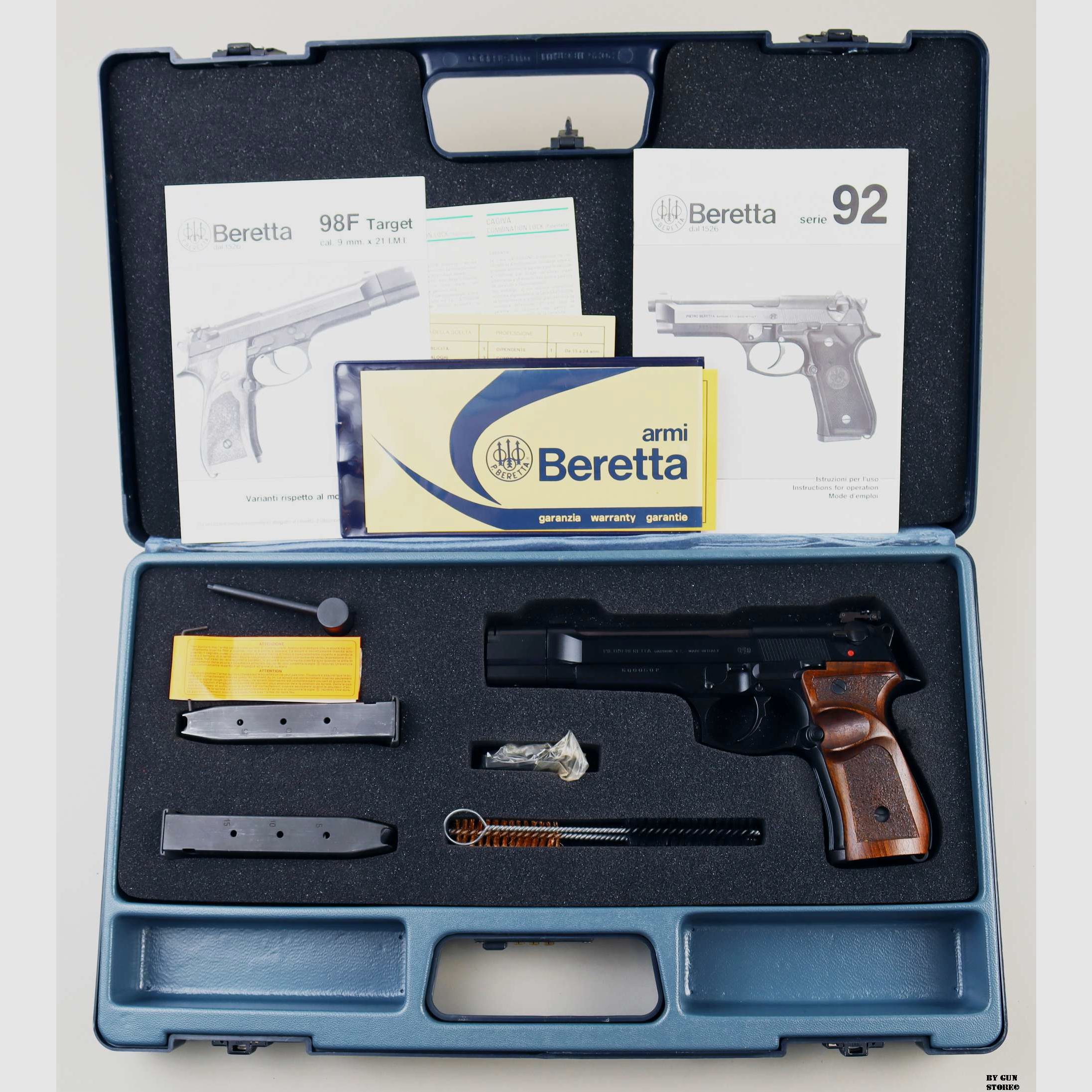 Beretta mod. 98F Target pistol cal. 9×21 matr. G00060P, image 12 of 13