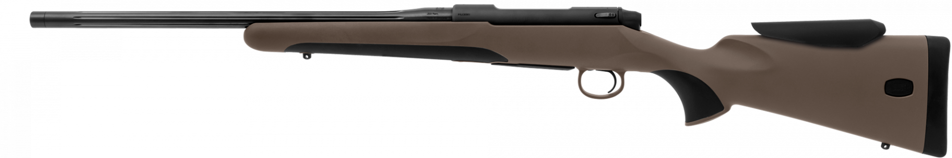 Repetierer Mauser M18 Feldjagd .308 Win. LL560mm, LDM19mm, MG M17x1mm, Rechtssystem, Universalschaft erdfarben mit verstellbarem Schaftrücken, Bild 4 von 7