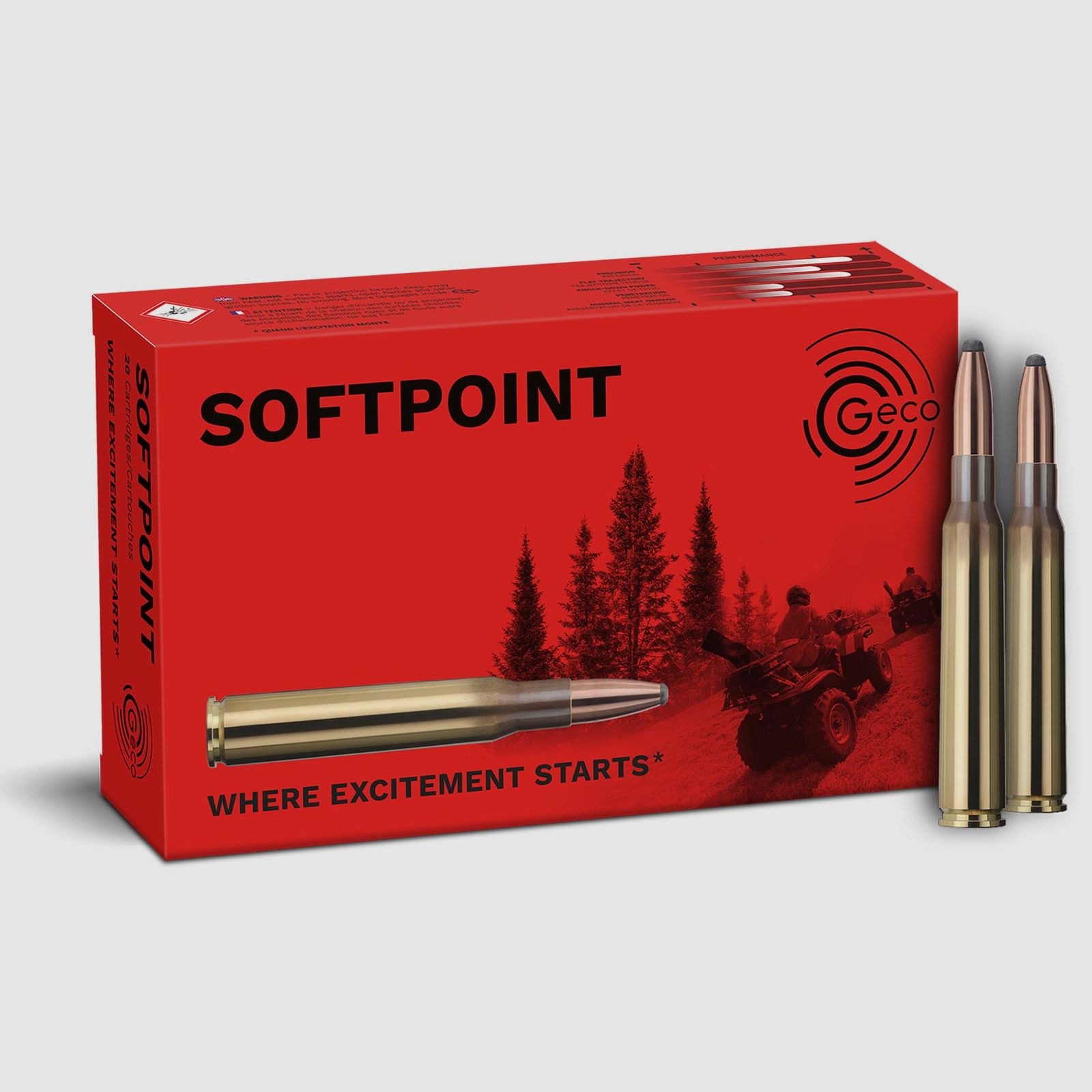 Geco 7x64 Teilmantel/SP 10,7g - 165gr