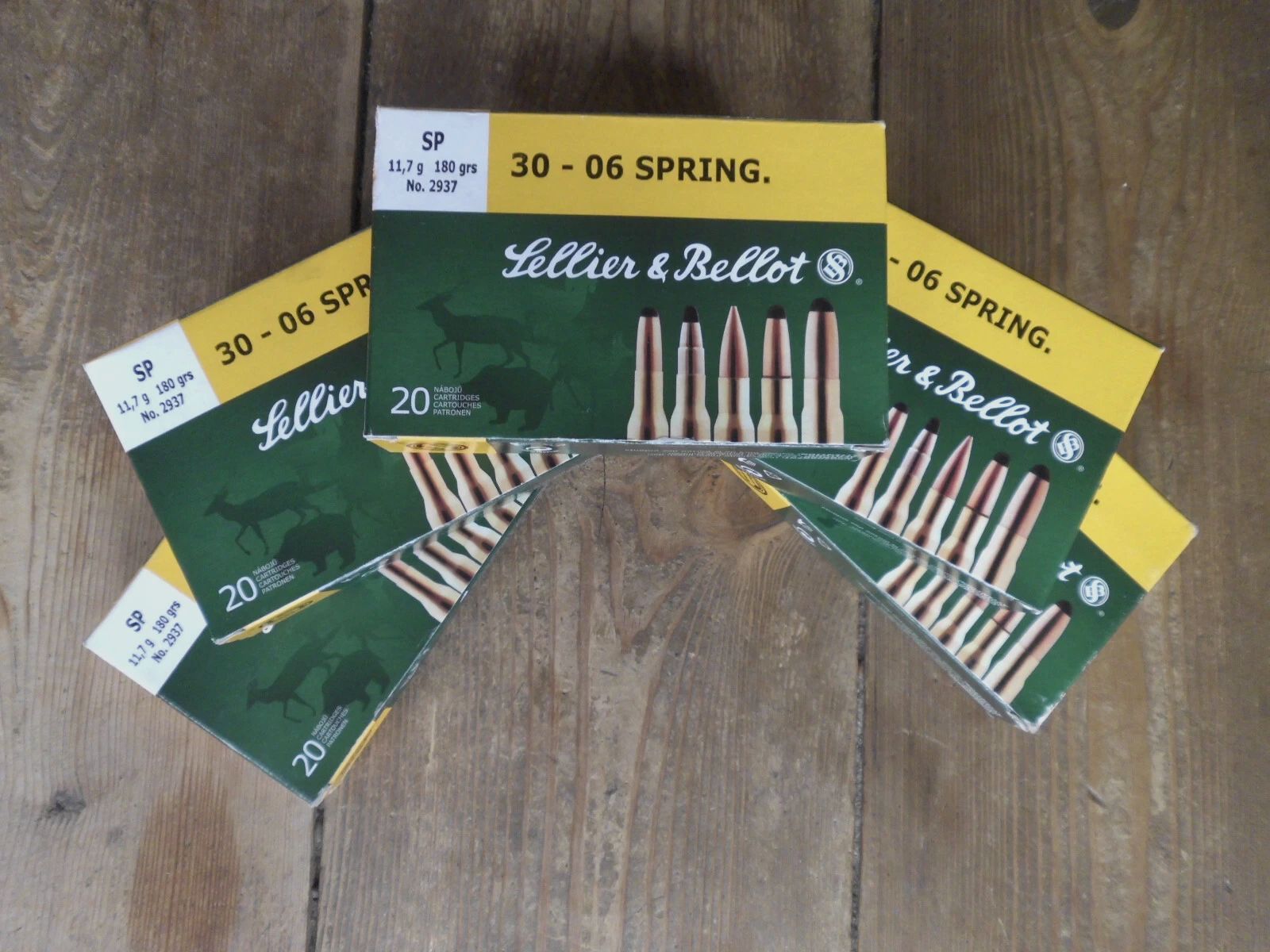 Sellier Bellot . 30-06 Hülsen zum Wiederladen 262 St. 1 x gebraucht von Jäger
