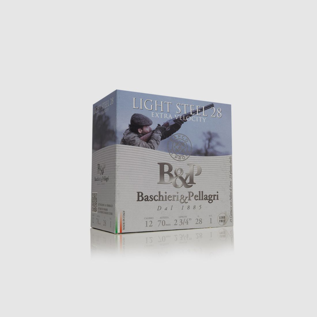 PATRONEN BASCHIERI&PELLAGRI LIGHT STEEL 28