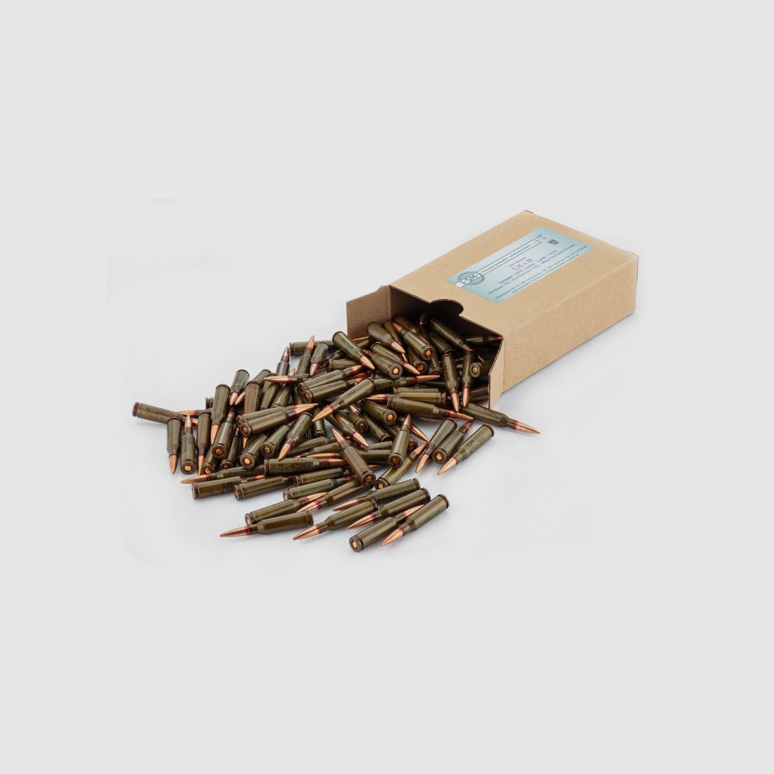 PATRONEN 5.45X39 FMJ ÜBERBESTAND X100, Bild 9 von 10