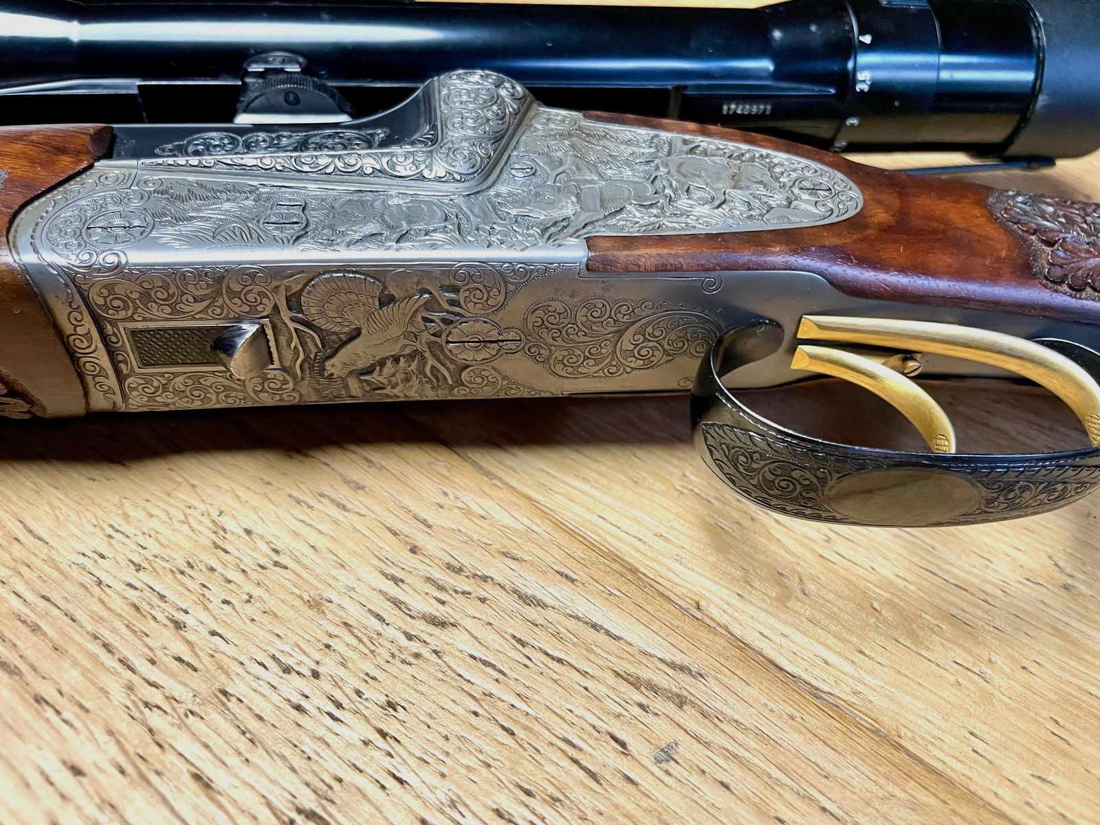 Bohrfanzoj Ferlach 16/70 - 7x65 R - 5.6x50 R Mag with ZF Zeiss Diavari Z 2.5-10x52 T