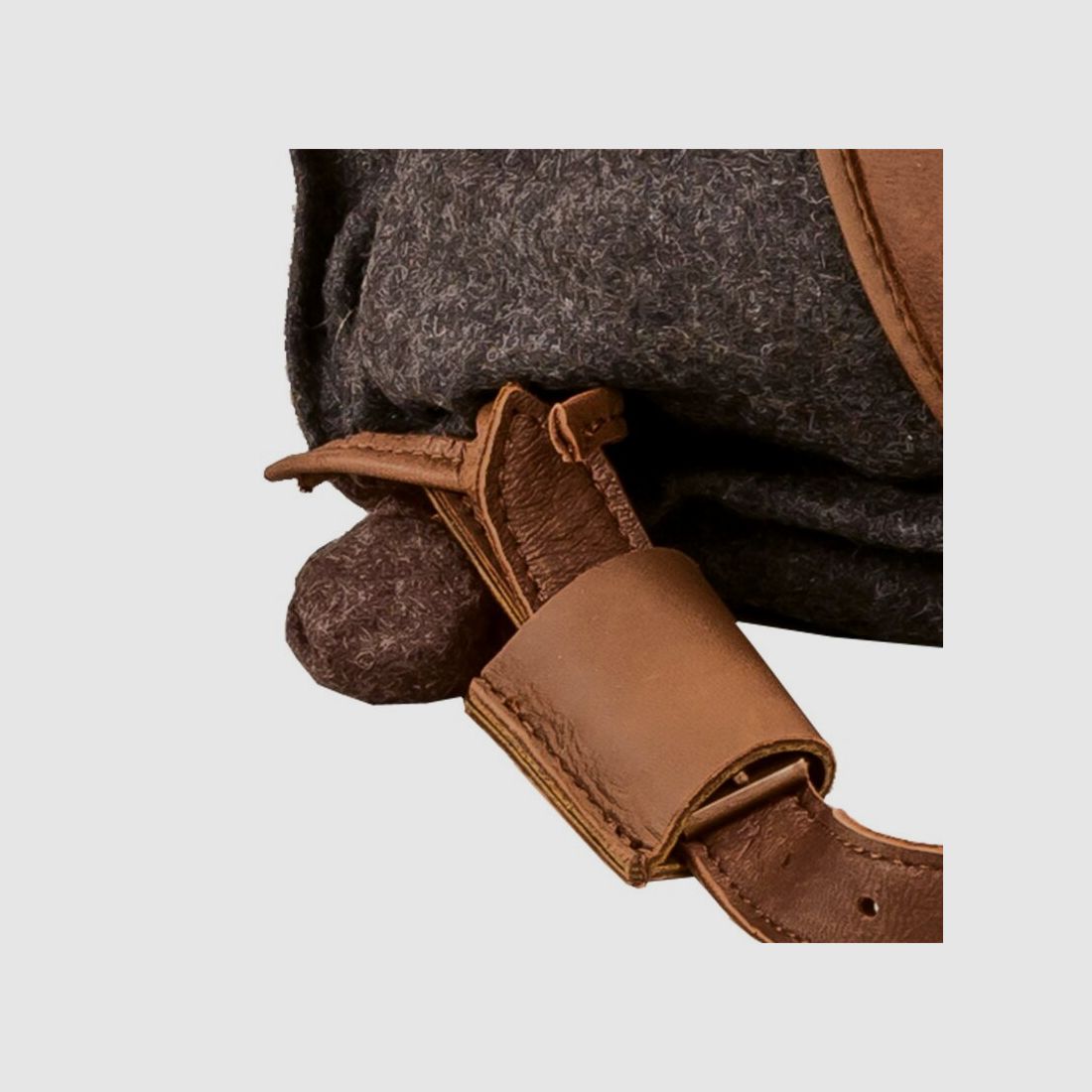 AKAH Lodenrucksack de Luxe mit Elchleder