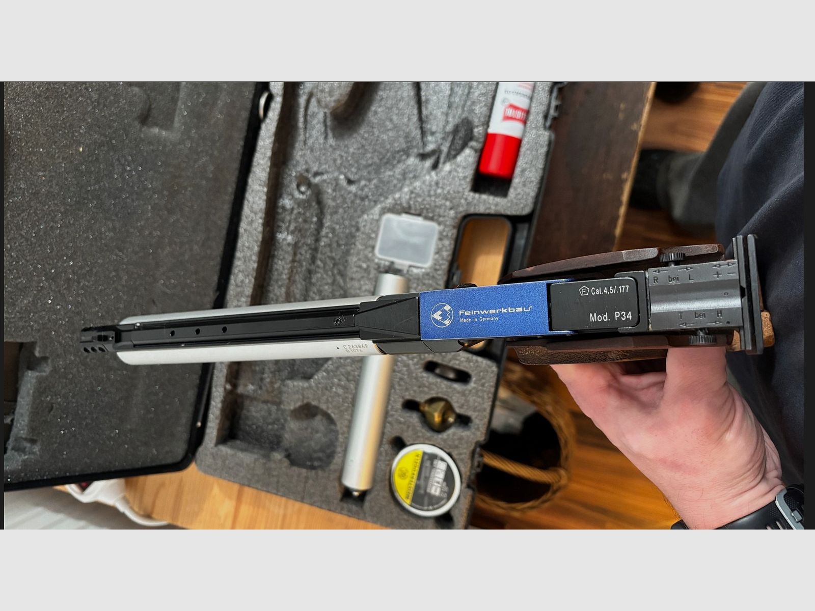 Feinwerkbau P34 Match-Pressluftpistole