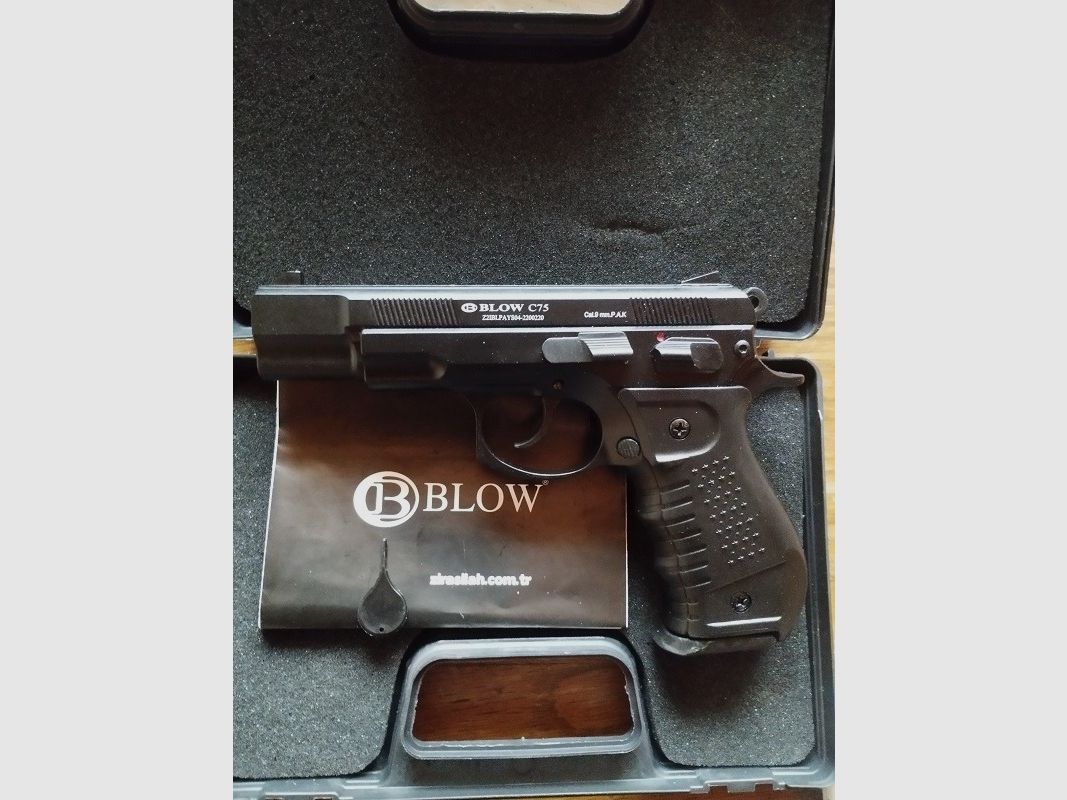 Blow C75 - CZ75 - 9mm P.A.K. - Schwarz - Starterpistole