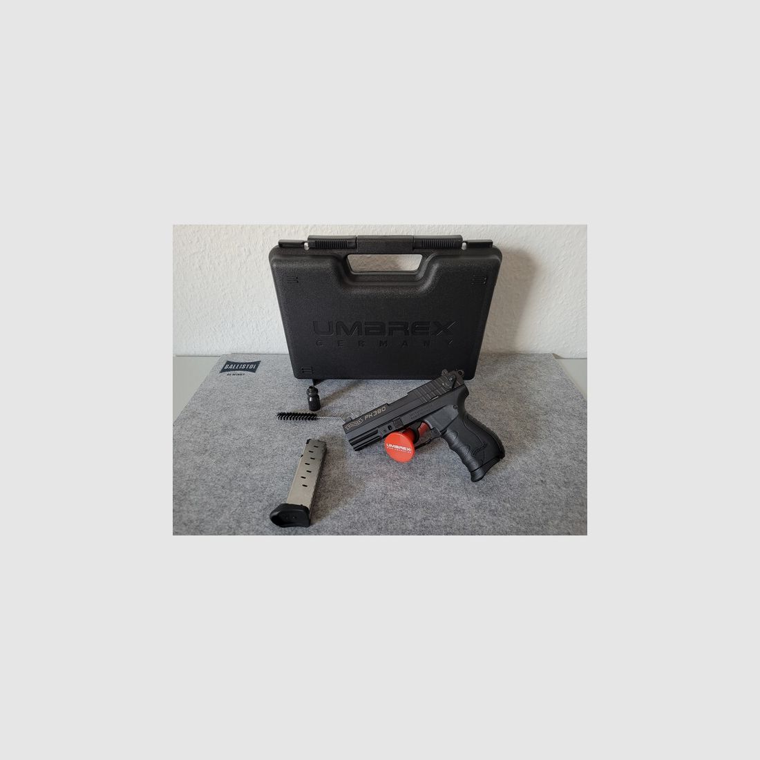 Walther PK380, cal. 9mm P. A. K.