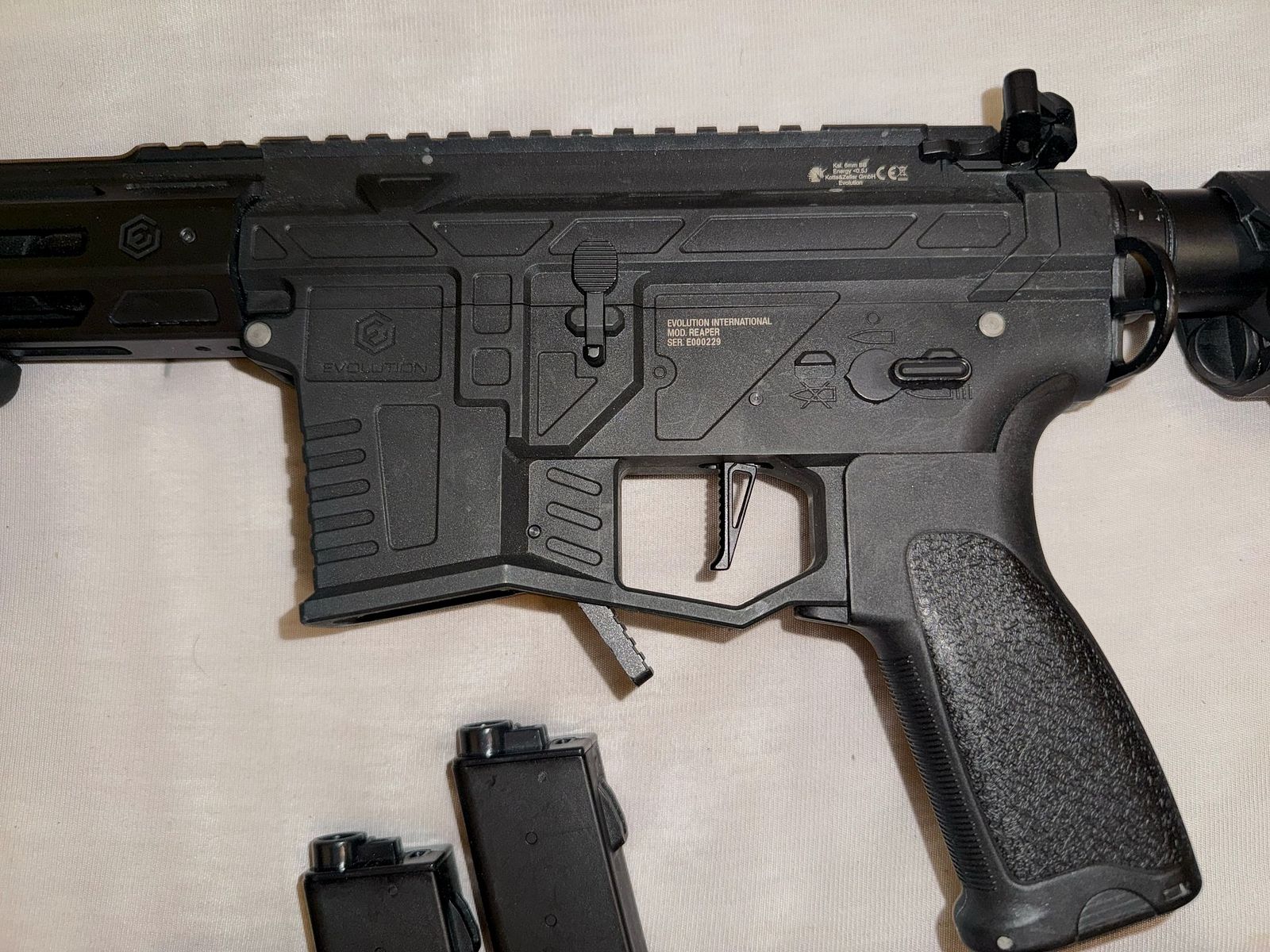 Evolution Reaper 9mm S EMR S PCC Carbontech ETS II Mosfet AEG