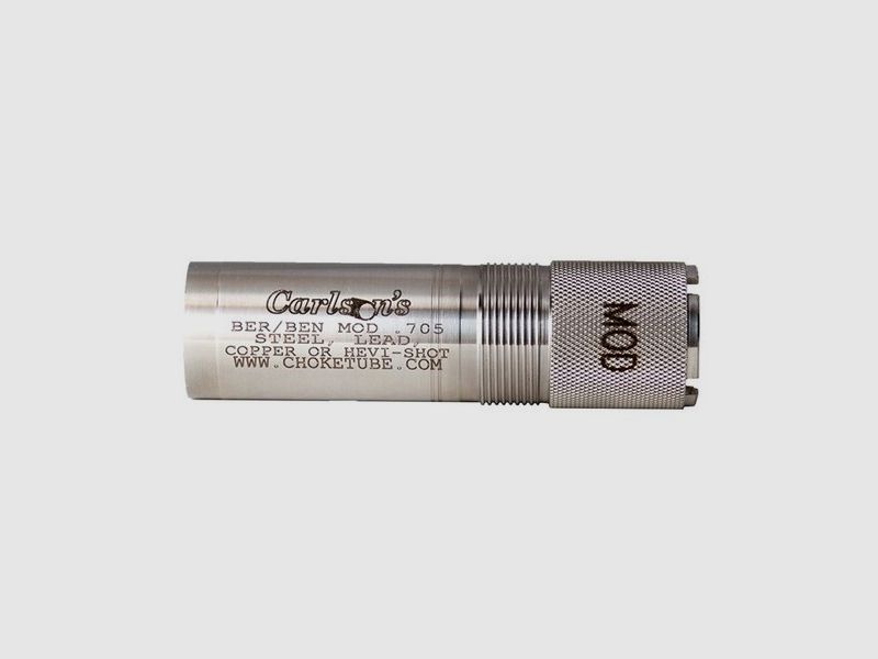 CARLSONS GAUGE SPORTING CLAYS TUBES CARLSONS MOBIL-CHOKE 12 GA MODIFIED BERETTA/BENELLI CHOKE TUBE SS