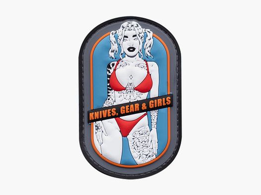 Zombie Girl PVC Patch