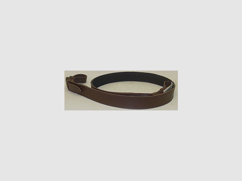 Leder mit Gummiunterlage - 31 mm breit, Oberfläche glatt