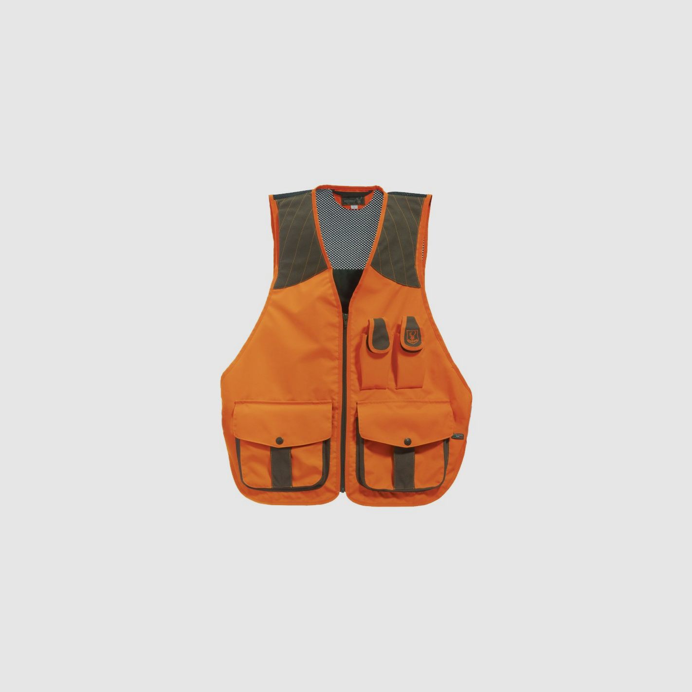 Riserva - gilet de chasse en nylon orange fluo, image 1 sur 2