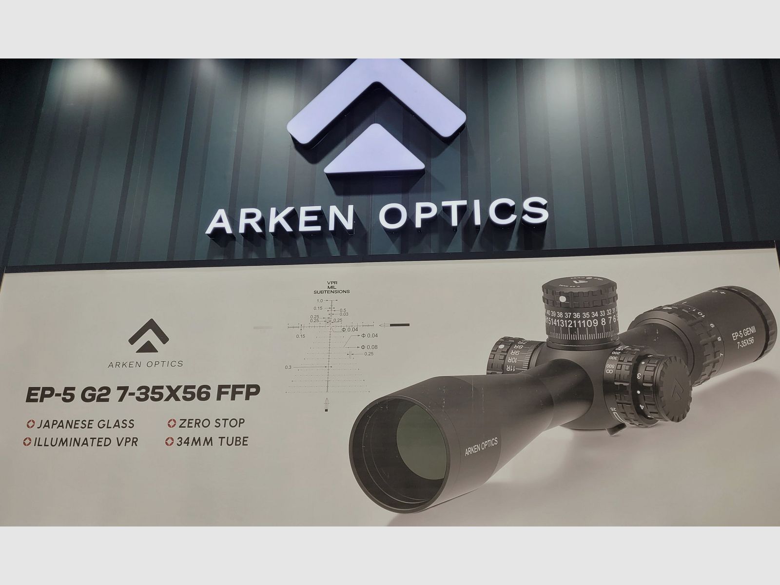 Lunette ARKEN EPL4 6-24 x 50 FFP VHR MIL, Bild 7 von 8