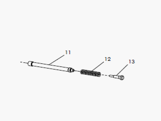 GLOCK assemblaggio completo del percussore indicatore di cartuccia per 43X
