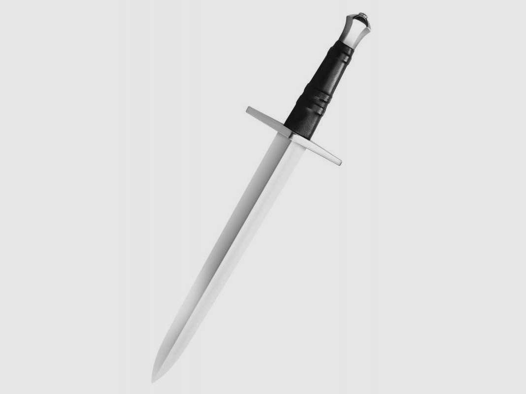 Cold Steel Bastarddolch mit Scheide, Begleitdolch für Anderthalbhänder