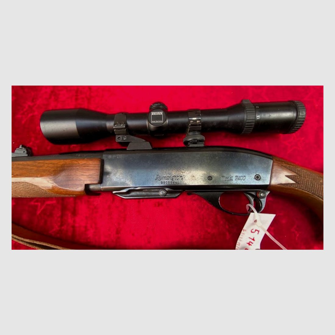 Remington Modell 7400 Kal. 9,3 x 62  mit Zeiss Diavari