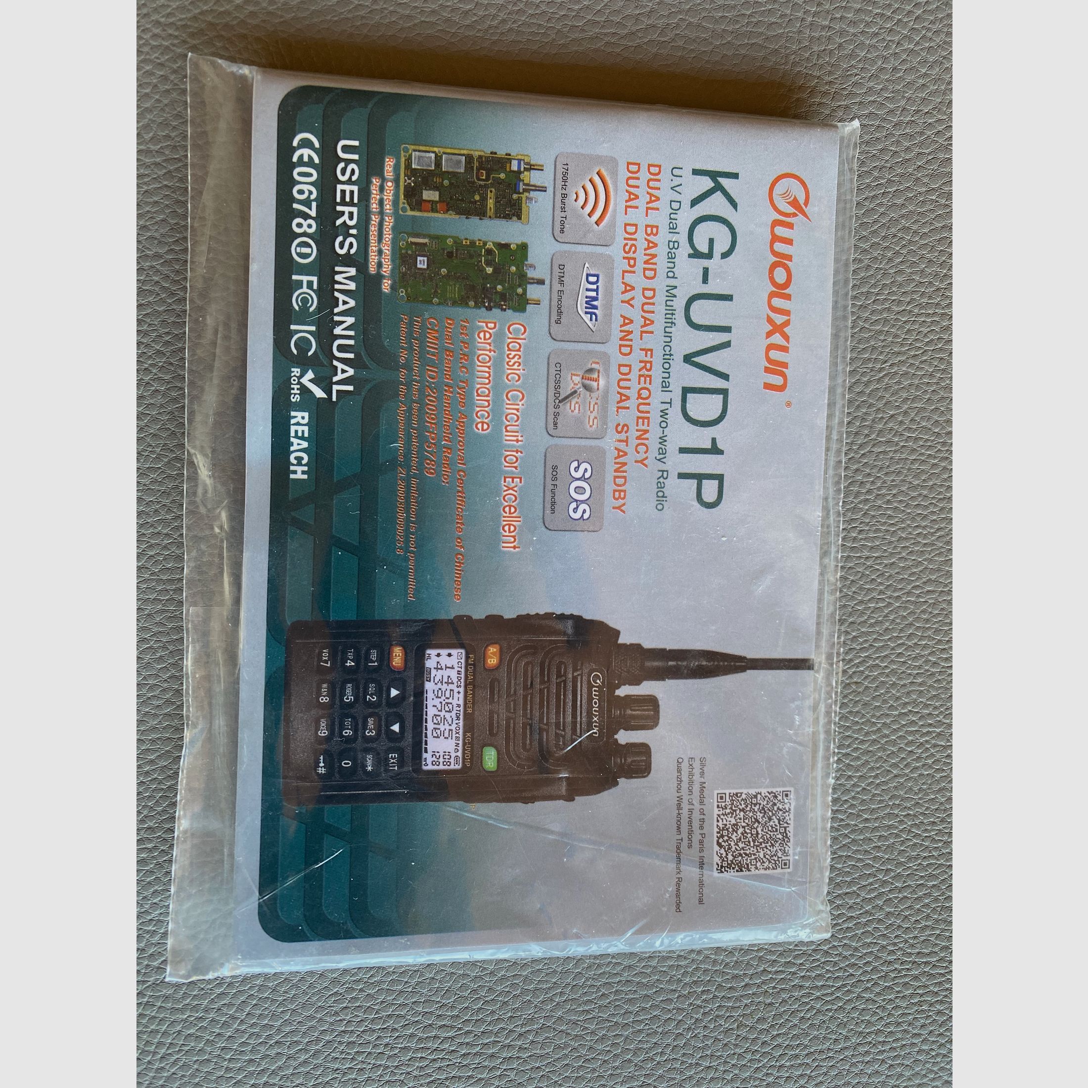 WOUXUN Handfunkgerät KG-UVD1P 