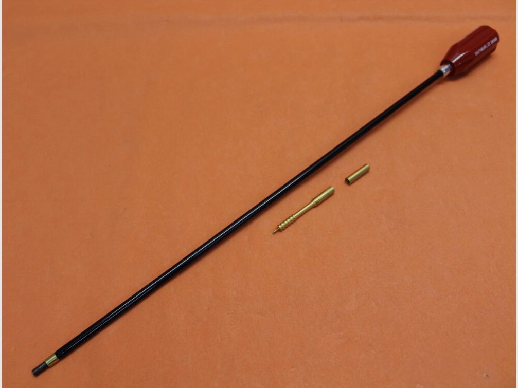 Dewey Dewey varilla de limpieza (30C-17) .30 - 9mm, L=44cm, acero de resorte con recubrimiento de nylon, de bolas