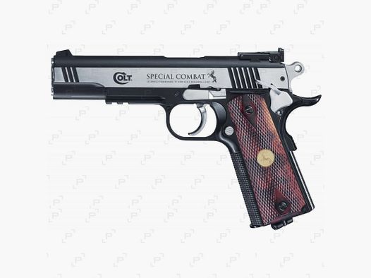CO2-Pistole COLT SPÉCIAL COMBAT bronziert Kaliber 4,5 mm BB’S