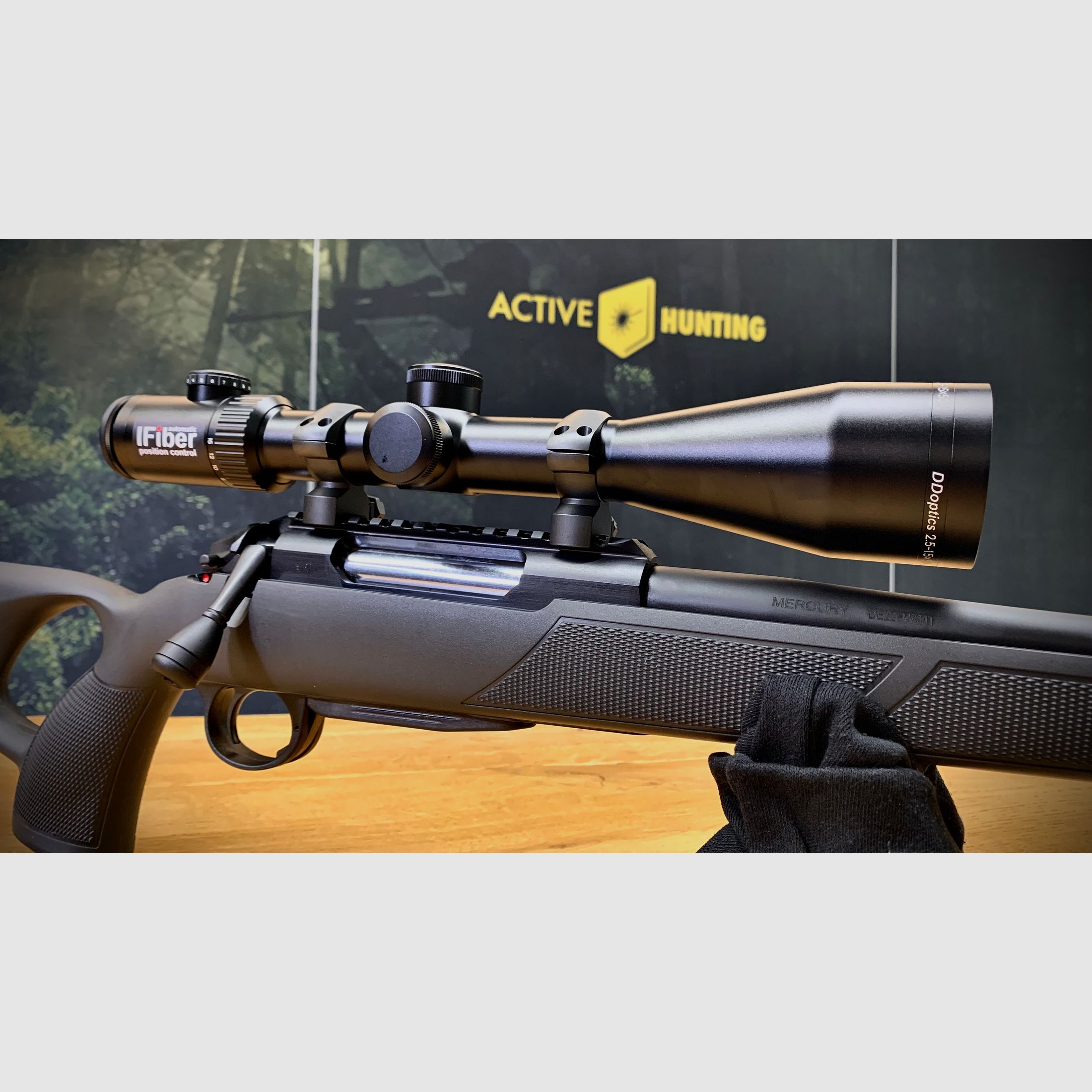 Mercury Rover G2 Thumbhole / .308 / 45cm LL / inkl. Montage / Brenner SD / DDoptics 2,5-15x50 IFiber
