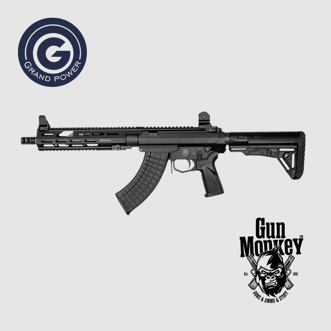 Grand Power ARAQ-S 11" semi-automatisch geweer kal. 7,62x39, afbeelding 2 van 2