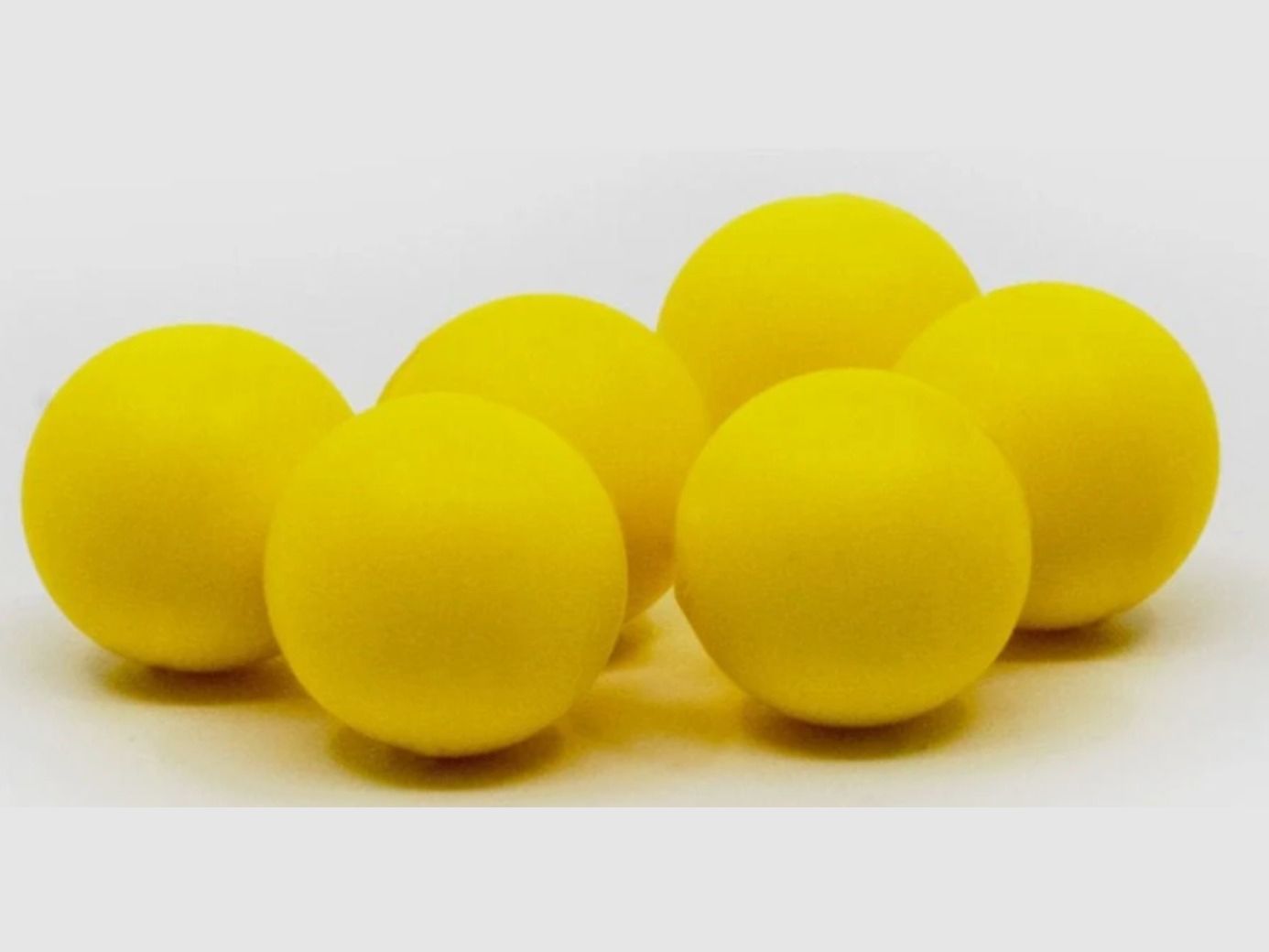Valken Gotcha cal. 50 schuimrubberen ballen 100 stuks - neon geel