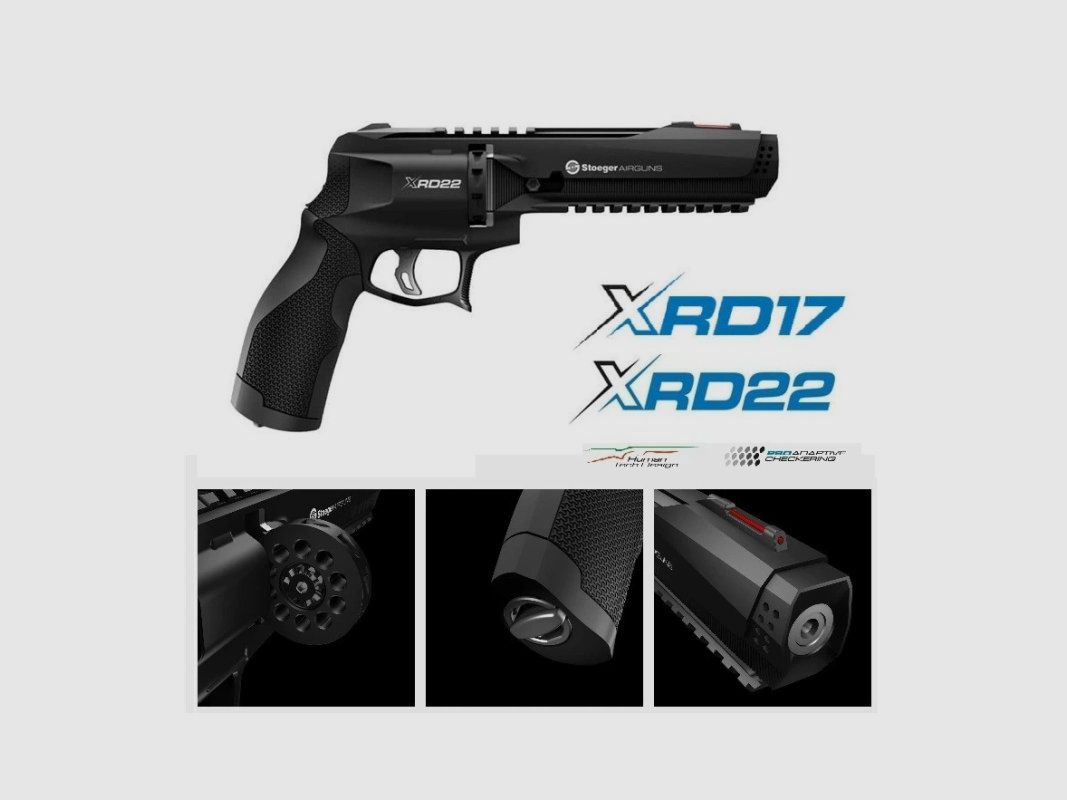 CO2-revolver Stoeger XRD22 – Kaliber 5,5 mm, afbeelding 5 van 5