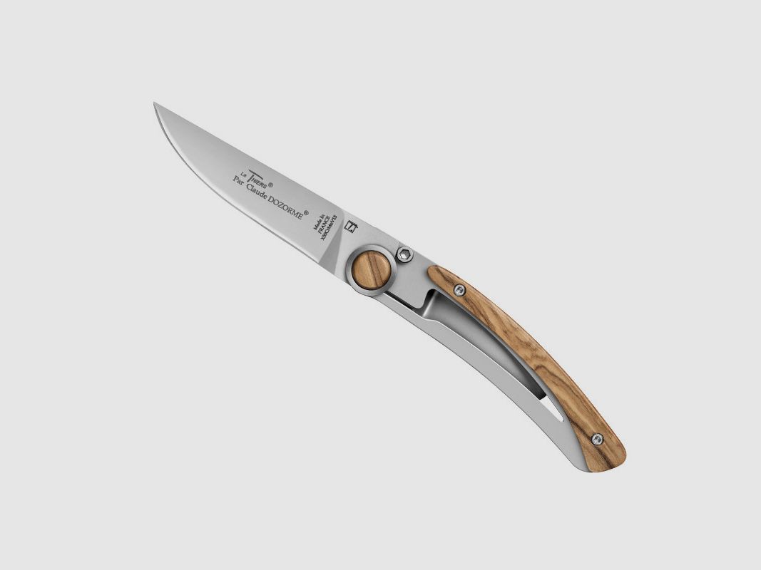 LE THIERS DOZORME LINER LOCK 10,5 CM OLIVIER