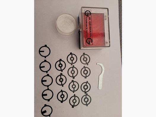 Anschütz Ringkorn Set M18, Blechkorn, Balkenkorn