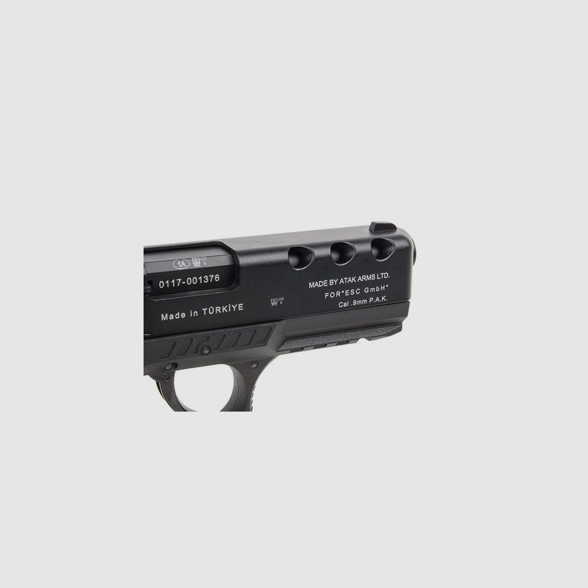 ZORAKI 4918 Schreckschuss Pistole 9mm P.A.K. SCHWARZ