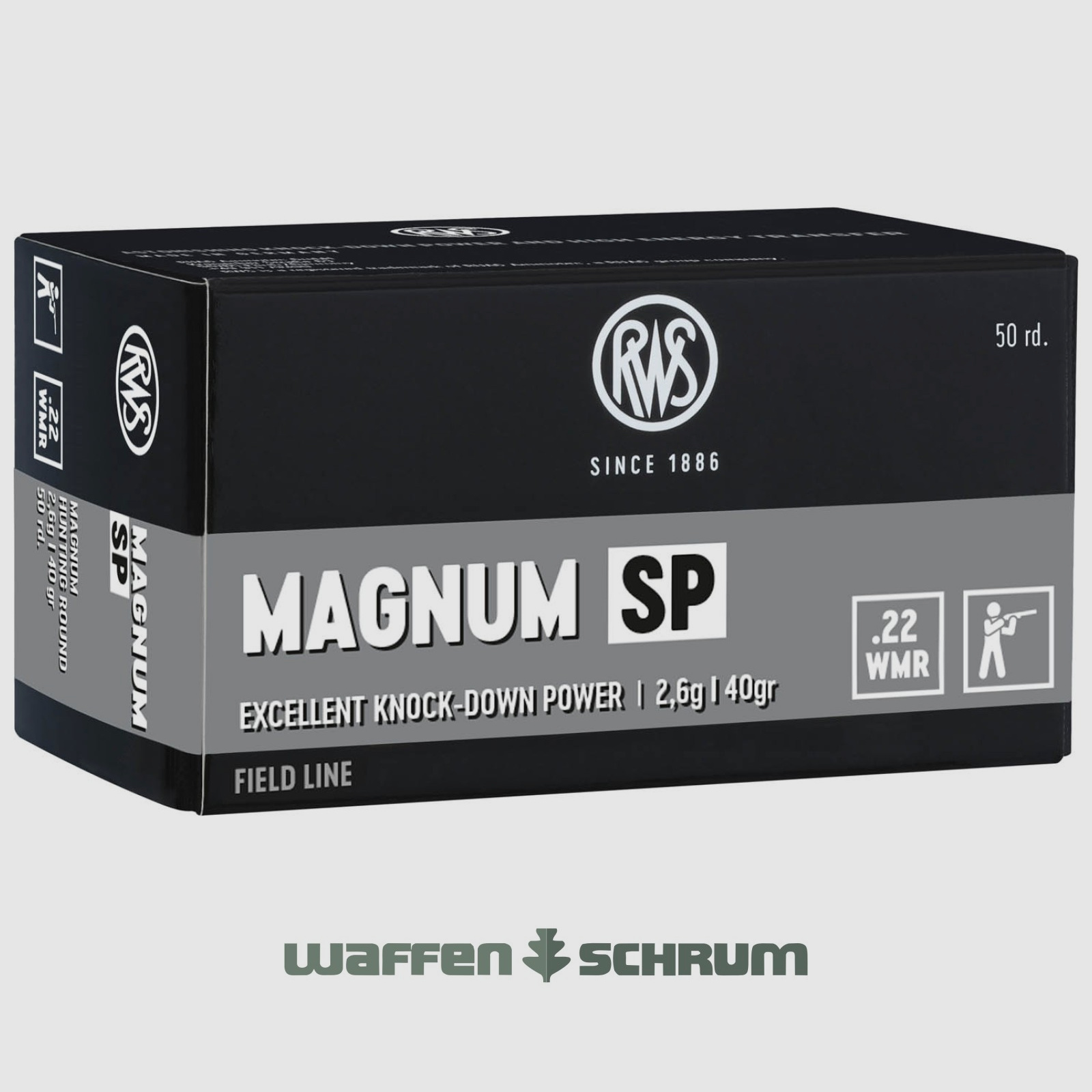 RWS Magnum SP 2,6g - 40gr .22WinMag